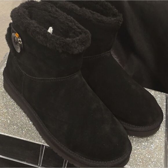 Koolaburra By Ugg Nalie Mini Boot- Black - Picture 9 of 10
